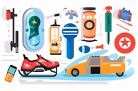 skiing water-sports fitness